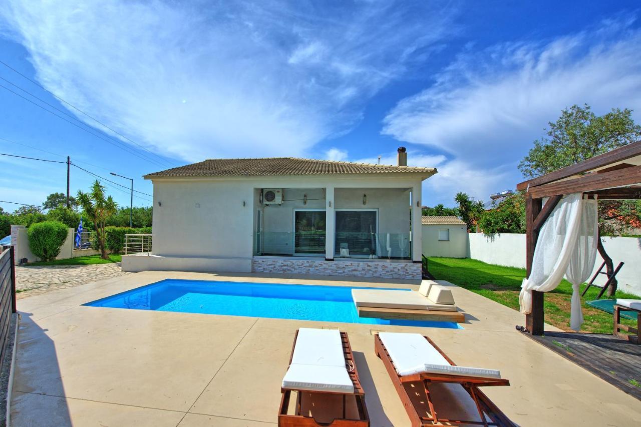 Beach Villa Christina By Posarellivillas Acharavi  Ngoại thất bức ảnh